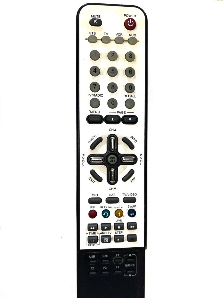 CONTROL RECEPTOR FTA NeoSat NEUSAT IPRO 2000 PLUS CON CONTROL REMOTO PROGRAMABLE PARA MEDIOS - Imagen 2